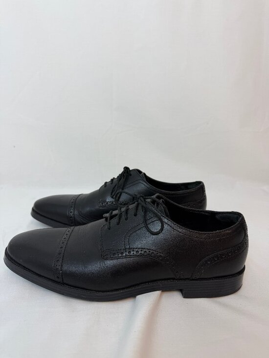 Black Cole Haan Men\'s Leather Dress Shoes main image 3